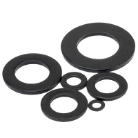 海斯迪克 HK-19 8.8级发黑平垫 平垫圈 平垫片 GB97.1 平垫圈 A级