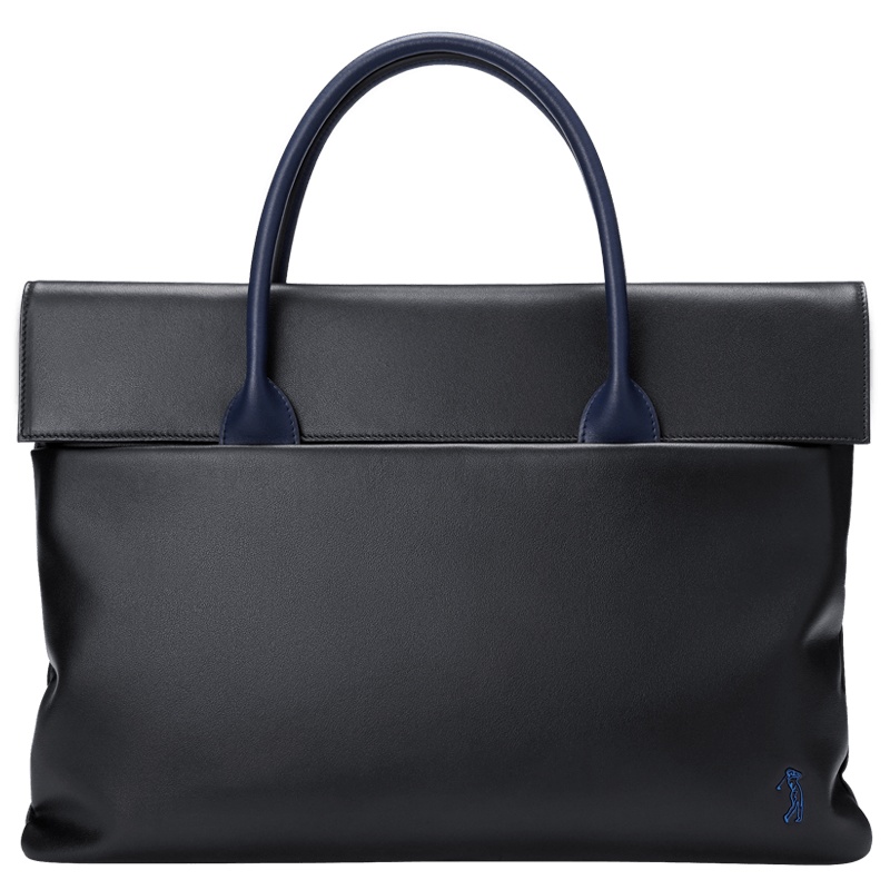 高尔夫GOLF男士公文手提包头层牛皮大容量牛皮包包轻薄休闲