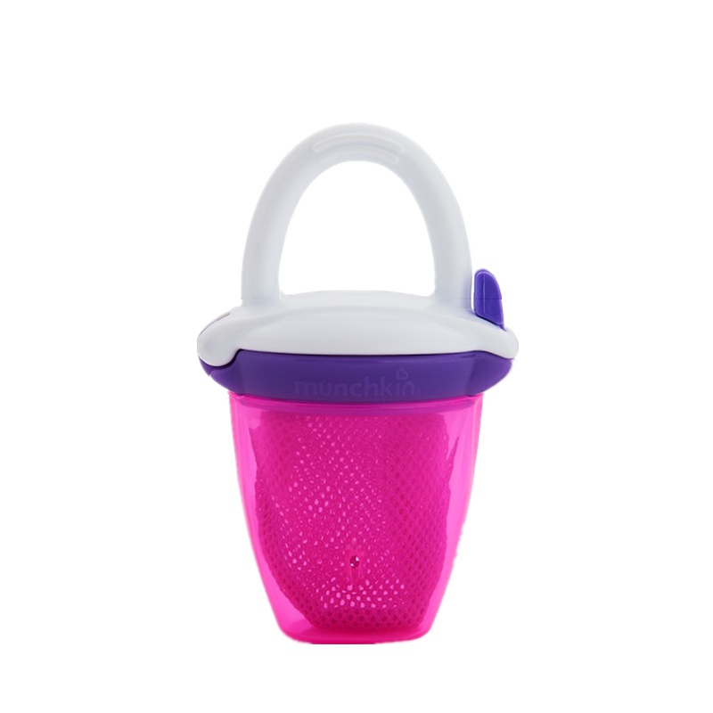 满趣健(munchkin)母婴婴幼儿童餐具婴儿豪华新鲜食物咬咬袋水果辅食器宝宝磨牙袋