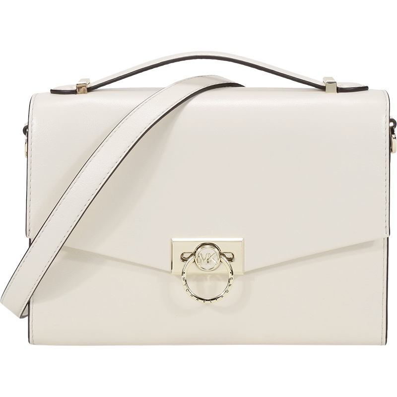 MICHAEL KORS 迈克·科尔斯 MK女包 手提单肩斜挎包信封包 中号皮革 30F0L1HM2L