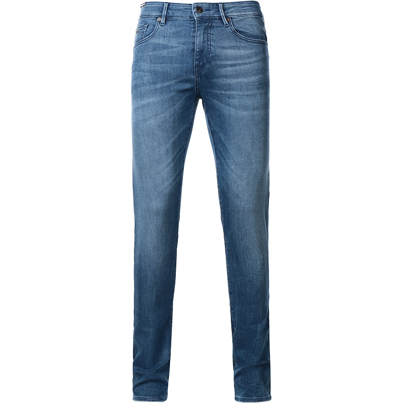 HUGO BOSS 雨果博斯 男士 棉质紧身牛仔裤长裤 50433135