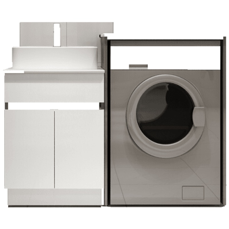 一体洗衣机柜卫生间台盆脸盆洗手盆洗脸盆洗漱台组合浴室洗衣 1.2米安心抵