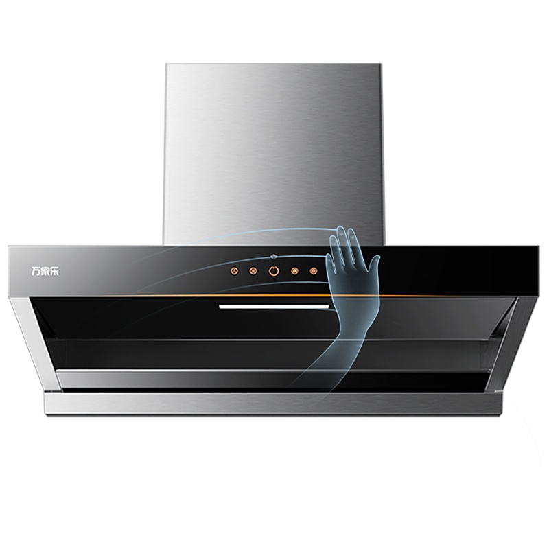 万家乐 油烟机吸抽单油烟机 20m³立方大风力量挥手智控内开合导烟板欧近式抽油烟机吸油烟机CXW-300-AL481
