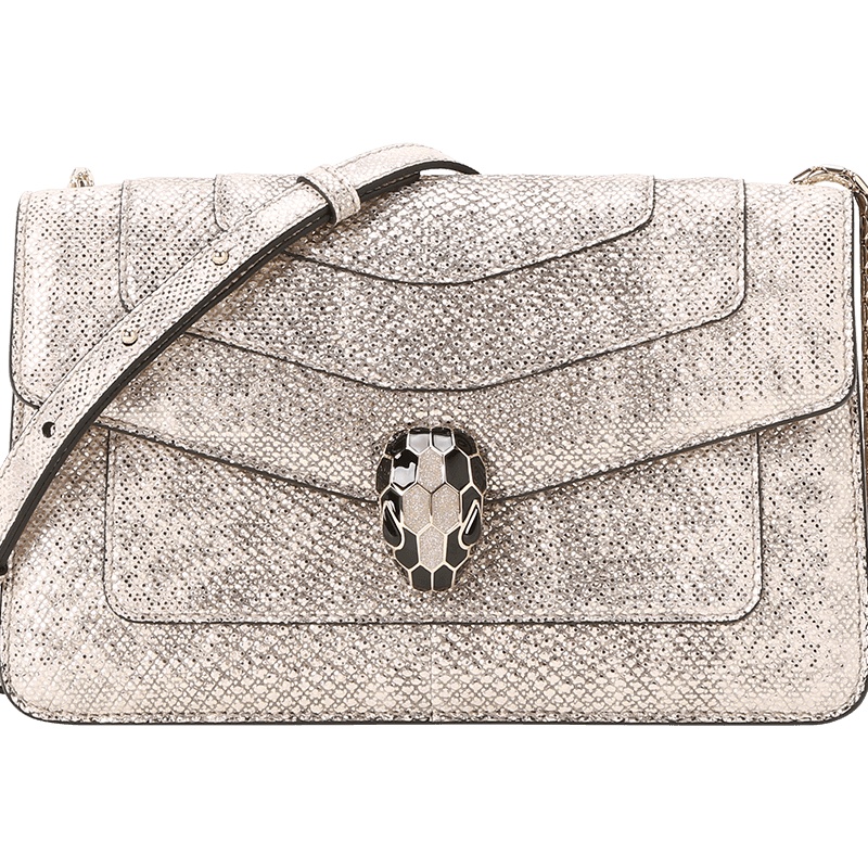 【预定】BVLGARI宝格丽 SERPENTI FOREVER 经典蛇头单肩包22*13*5CM