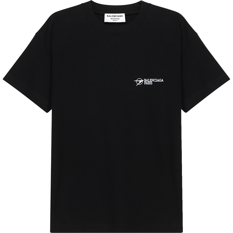 巴黎世家 BALENCIAGA 女士棉质圆领短袖T恤612965 TKV86