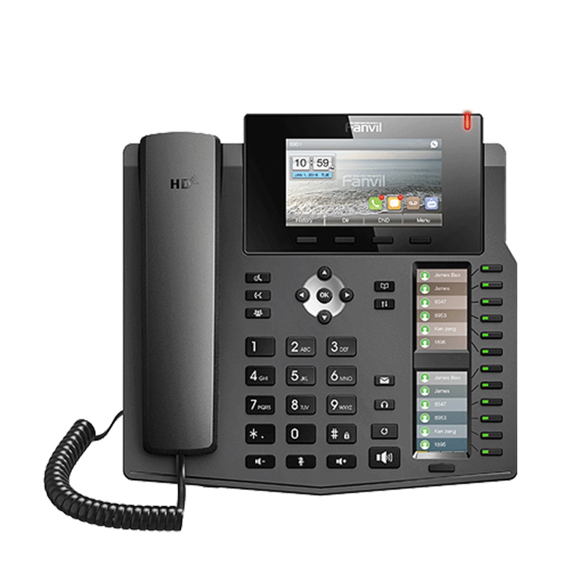 Fanvil 方位 X210i 3色彩屏IP电话机 网络SIP办公 IPPBX企业商务电话机 20条线路