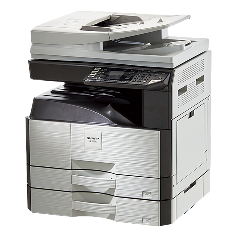 夏普(SHARP)AR-2221R 复印机 A3黑白激光多功能一体机 (含双面输稿器+单纸盒)