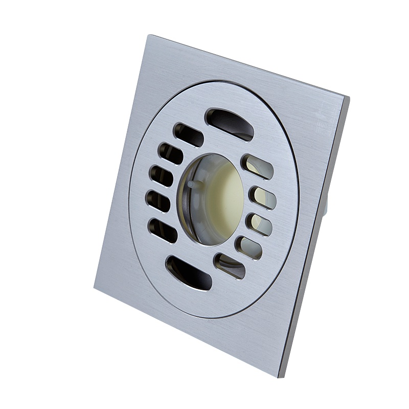 潜水艇（Submarine） LTF40-10X 洗衣机多用自动密封式四防地漏 超薄拉丝面