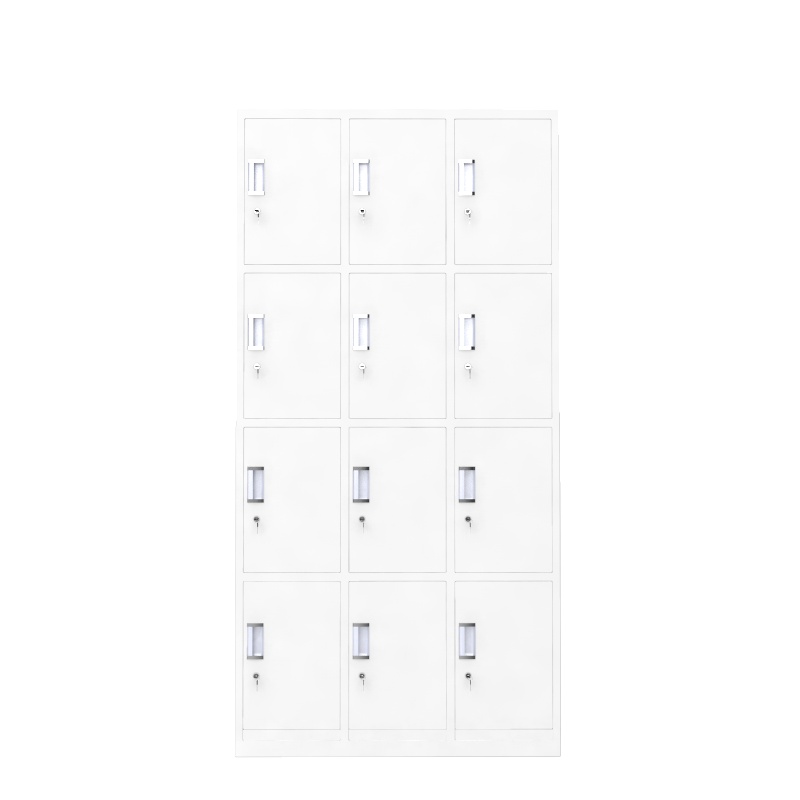 埔盾 更衣柜铁皮柜储物柜员工柜寄存包柜鞋柜浴室衣柜十五门更衣柜