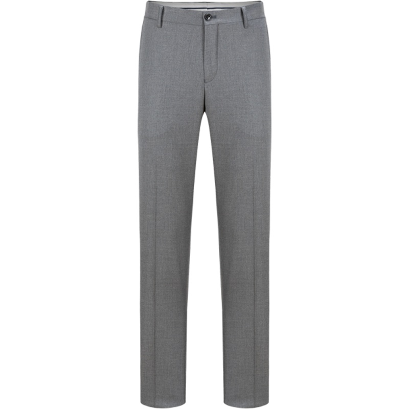 柒牌SEVEN男装2020春季新款商务休闲毛料西裤男士办公纯色直筒长裤子