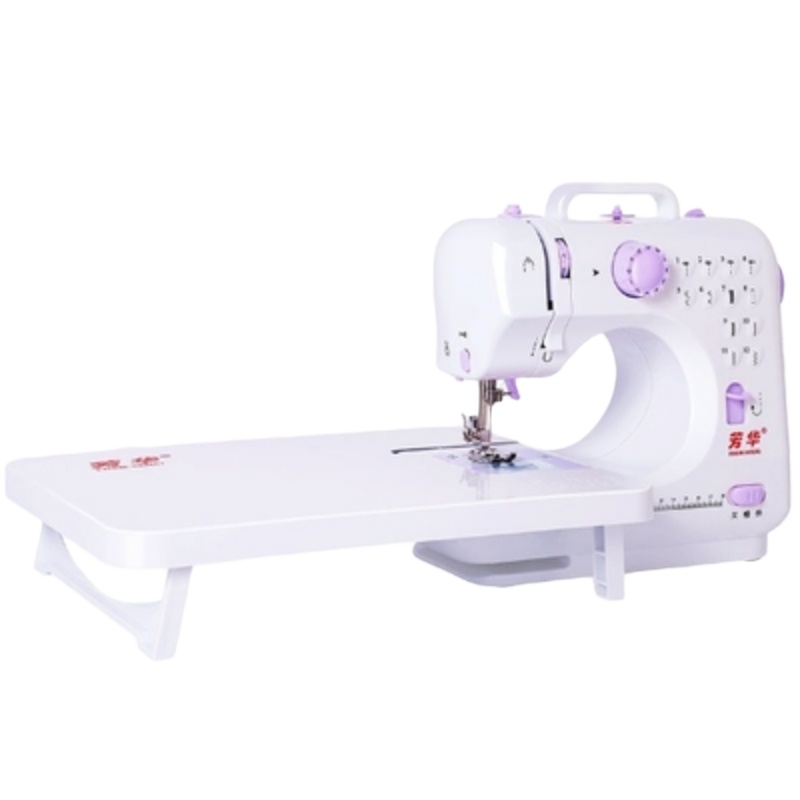 芳华505A台式锁边电动缝纫机 带扩展台