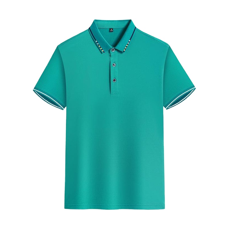 玉蚕丝翻领短袖T恤 FN98123