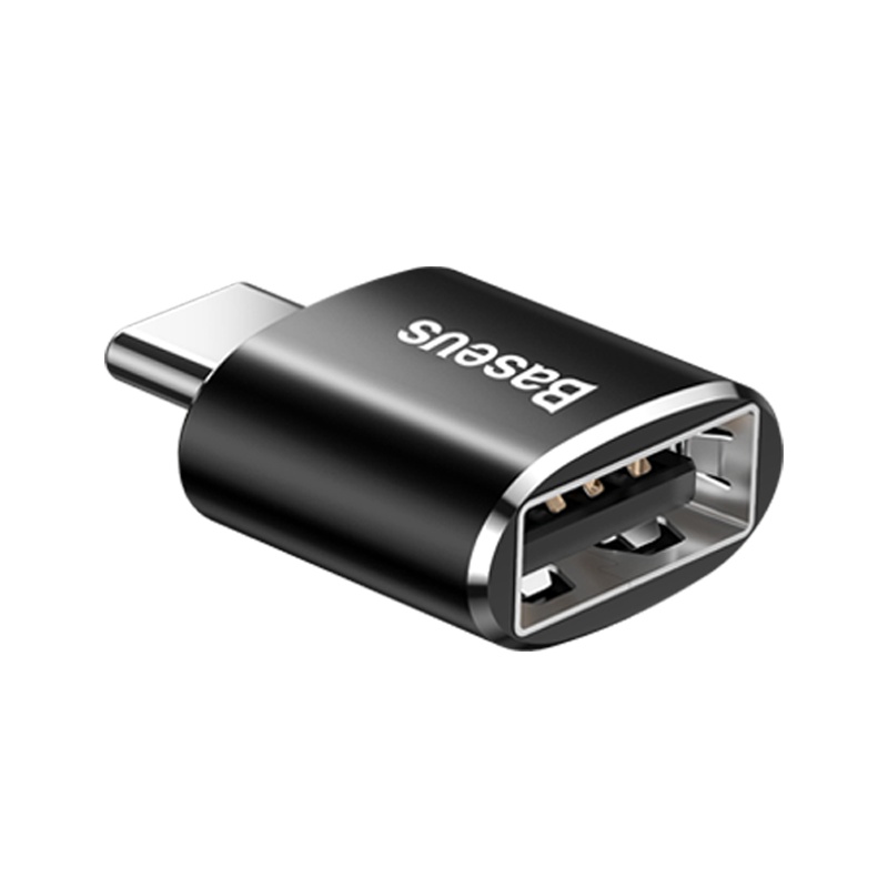 倍思OTG转接头适用于vivo华为oppo荣耀8小米9type-c转usb数据线通用安卓手机下载连接线u盘优盘转换器头