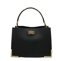 HONGU红谷女包 横款方形宴会牛皮手提包H51447510