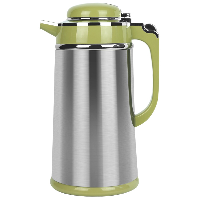 清水(SHIMIZU) 保温壶 不锈钢热水瓶保温瓶家用开水瓶玻璃内胆3192 1.9L[SXNH]