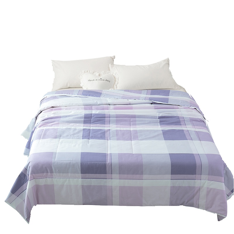 凯诗风尚 (CHARSON)夏凉被 时尚生活全棉夏被 夏季薄被子空调被 图片色1.5*2m/2*2.3m