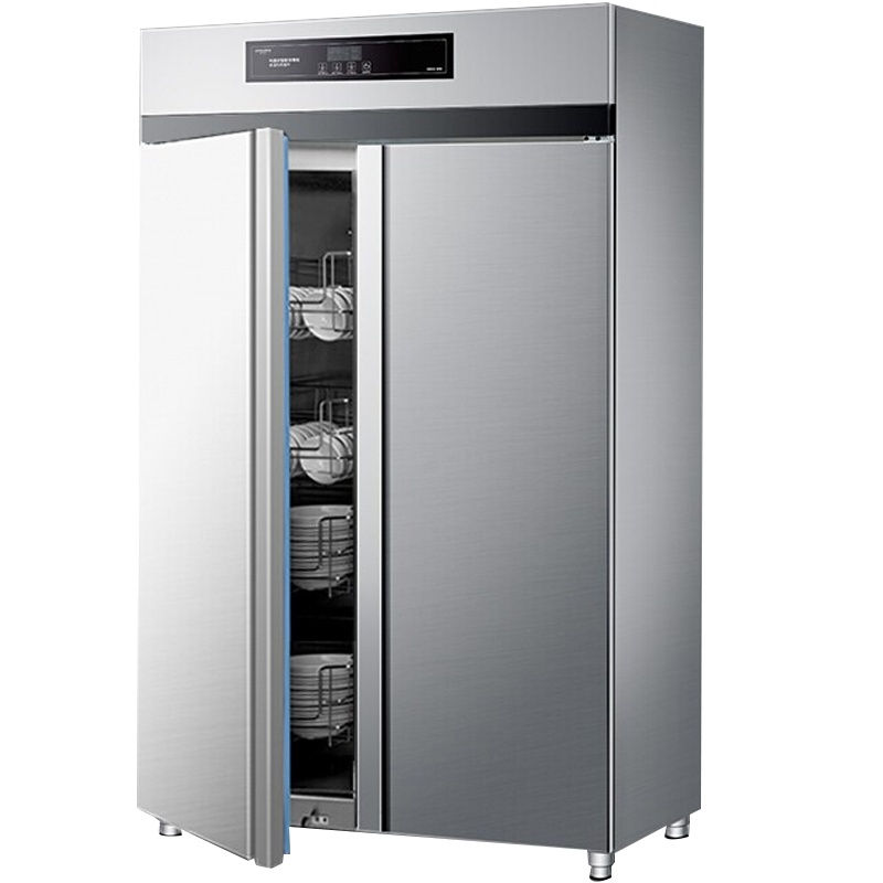 德玛仕(DEMASHI)XDR910P-2F消毒柜热风循环 商用全不锈钢立式高温双开门 厨房餐厅食堂专用大容量