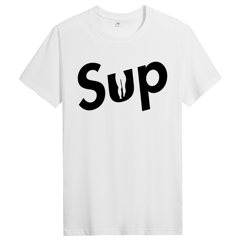 纯棉短袖t恤男潮流夏季体恤圆领男士半袖宽松男生修身 DT11378