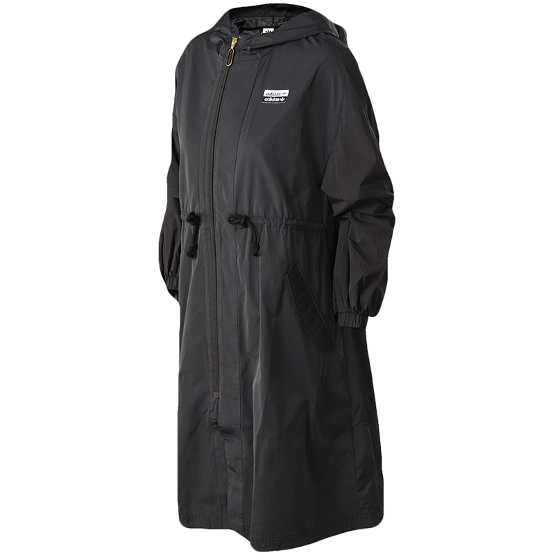 阿迪达斯三叶草女服外套夹克RYV WB连帽休闲运动服GJ8276