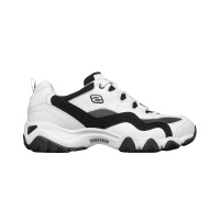 【自营】Skechers斯凯奇男鞋休闲鞋熊猫鞋复古时尚老爹运动鞋666063