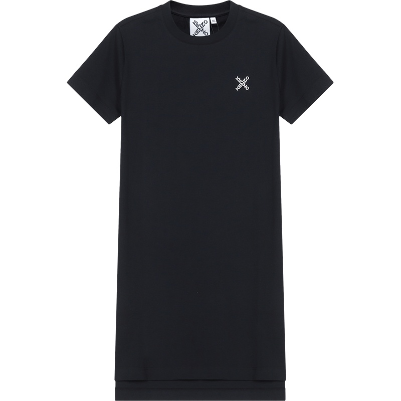 KENZO 高田贤三 女士 棉质短袖连衣裙 FA6 2RO768 4SJ