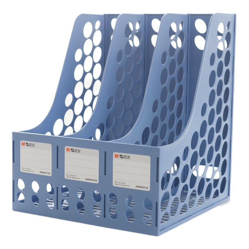 晨光 ADM94739 三联文件框310*260*255mm蓝色