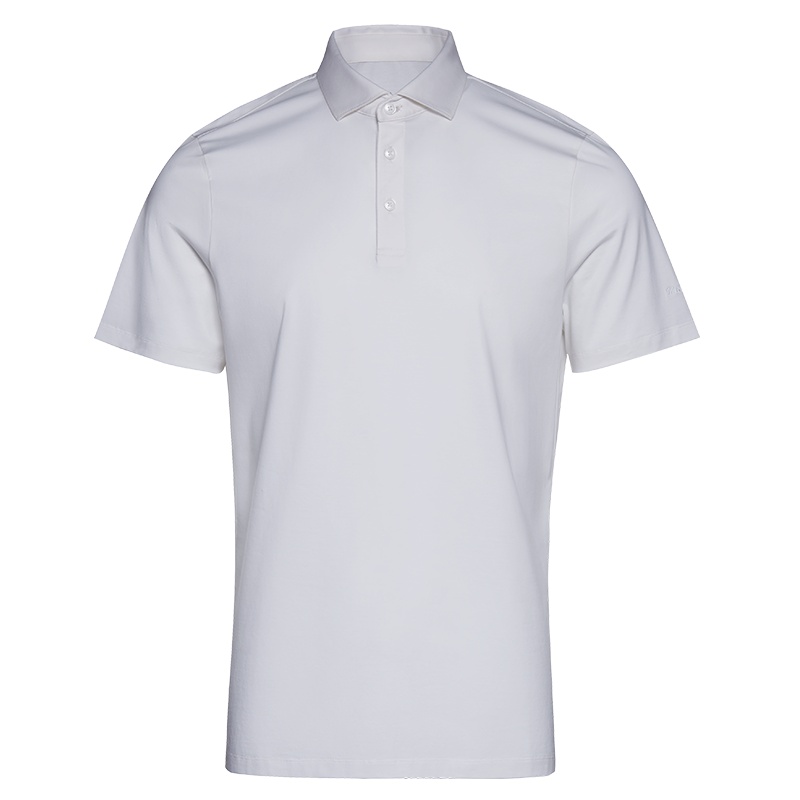 码尚定制MatchU埃及棉弹力精致polo衫 购买后会发送量体链接 男短袖定制可绣字可刺绣logo 黑色