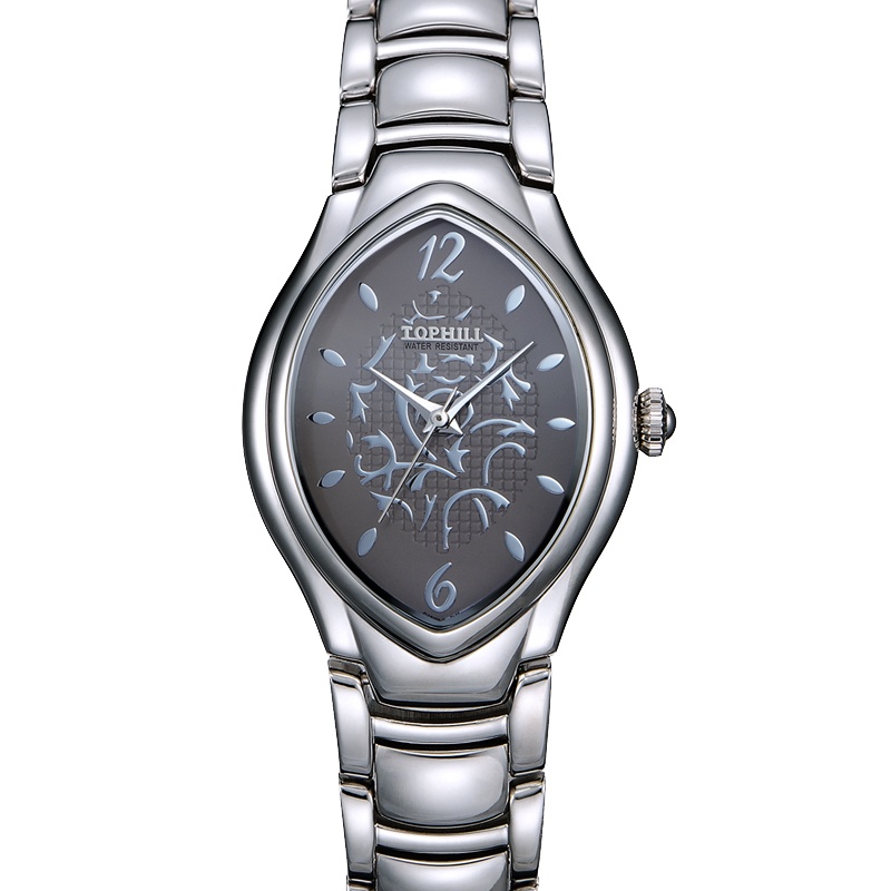 瑞士拓非手表女进口石英机芯TT009L时尚珍珠贝面海洋纹女士腕表