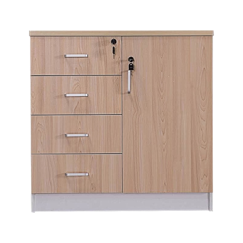 创世人 文件柜木质办公柜矮柜储物柜抽屉柜展示柜活动柜办公室隔断柜档案柜可自由组合