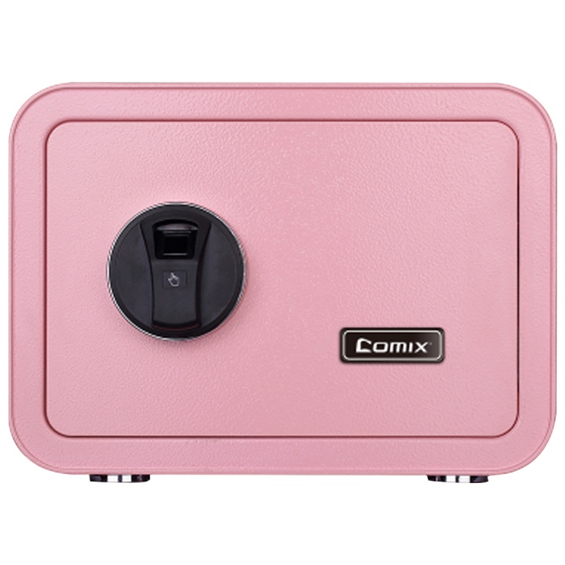 齐心 BGX-M/D-2825ZW 七彩指纹保管箱 粉金（单位：件）