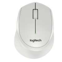 罗技(Logitech) M330 鼠标 无线鼠标 办公鼠标 静音鼠标 右手鼠标 白色 带无线2.4G接收器