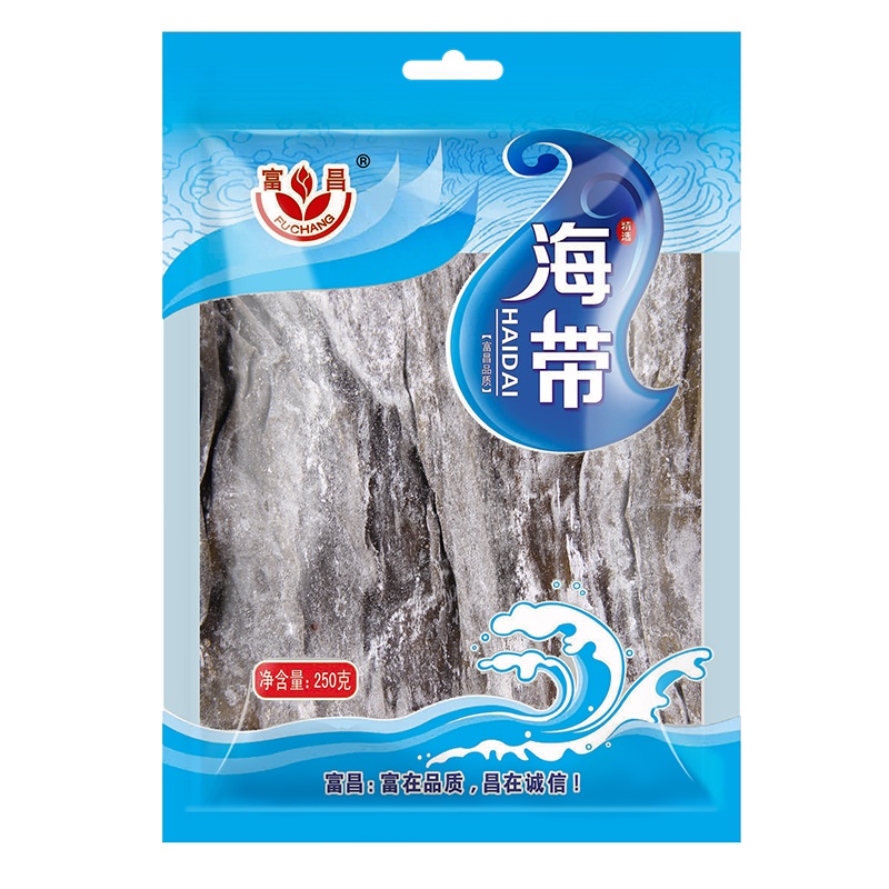 富昌 精选海带 昆布 海鲜海产干货250g