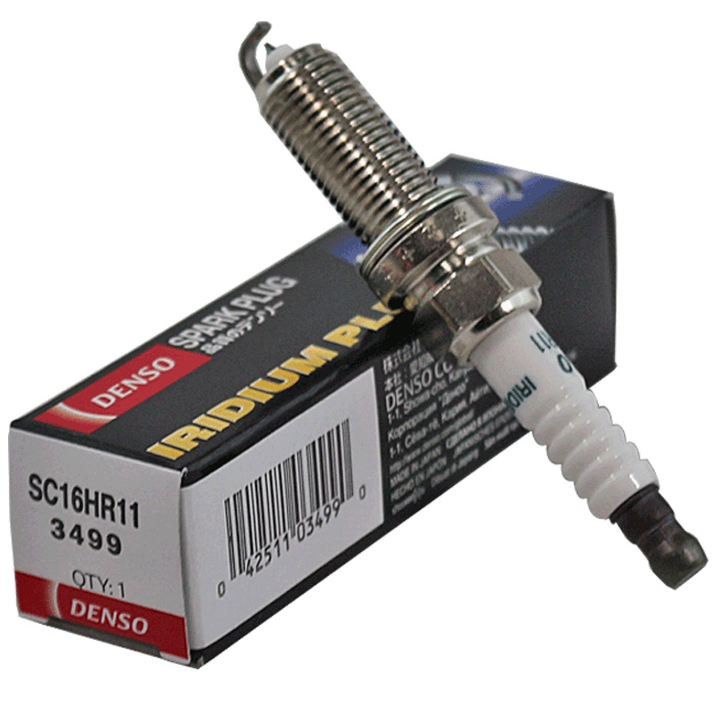 电装(DENSO)铱金.原配火花塞SC16HR11适配威驰1.3L,1.5L,1.6L,卡罗拉/雷凌1.8L(4支装)