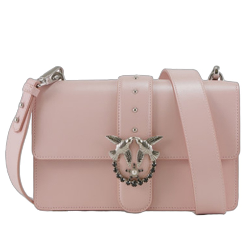 [直营]品高(PINKO) love simply 6系列新品金属装饰燕子斜挎包女包 女斜挎包 牛皮 欧美时尚