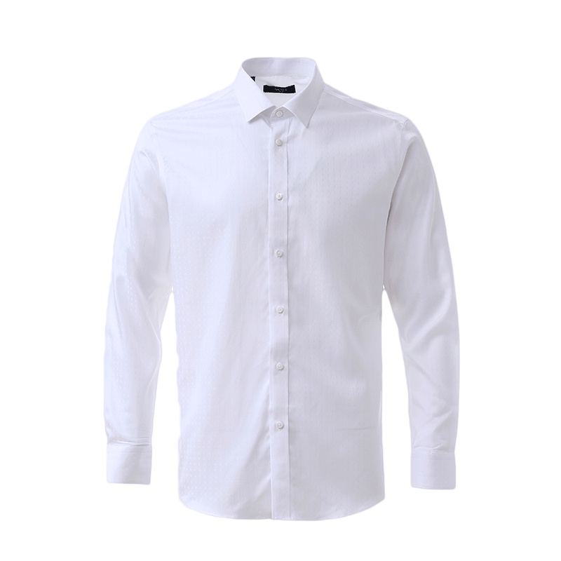 Nautica/诺帝卡舒适商务男式透气纯棉衬衫