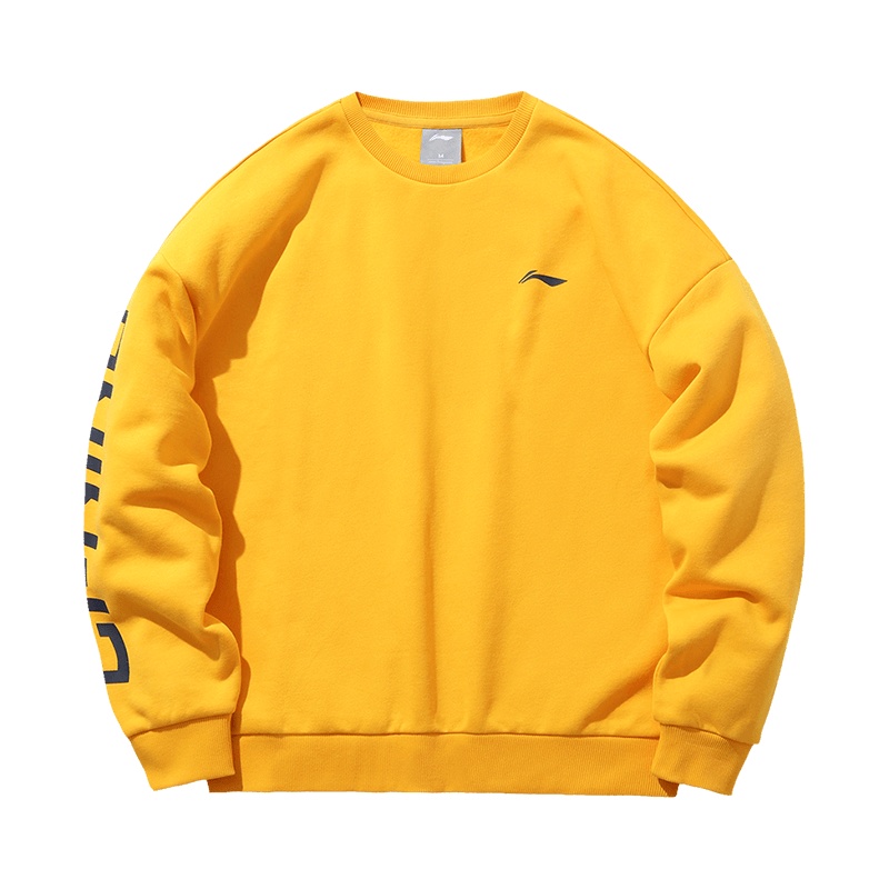 李宁运动时尚系列男女同款运动卫衣/套头衫AWDP932-4