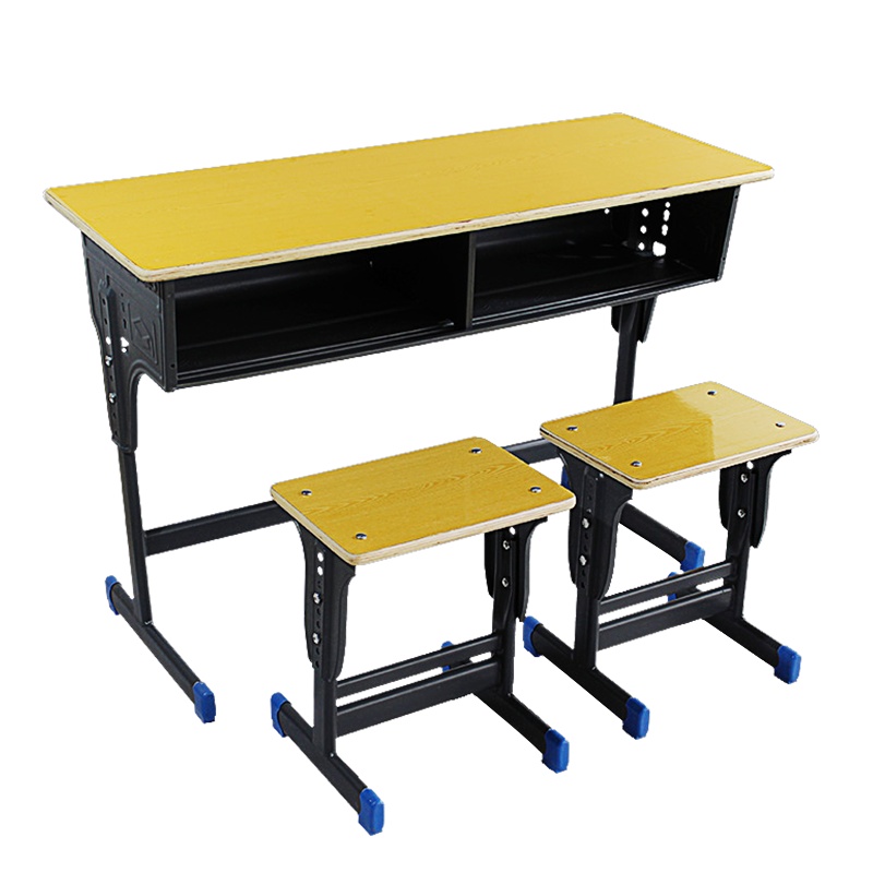 【红心家居】课桌椅培训桌椅双人学习桌椅可升降简约学习书桌