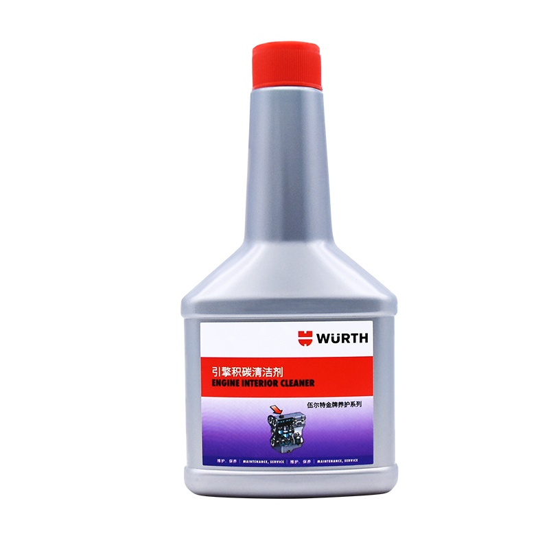 德国伍尔特进口发动机积碳清洗剂引擎机油垢油泥除积碳免拆适用于3-4L油箱[5000公里使用间隔]