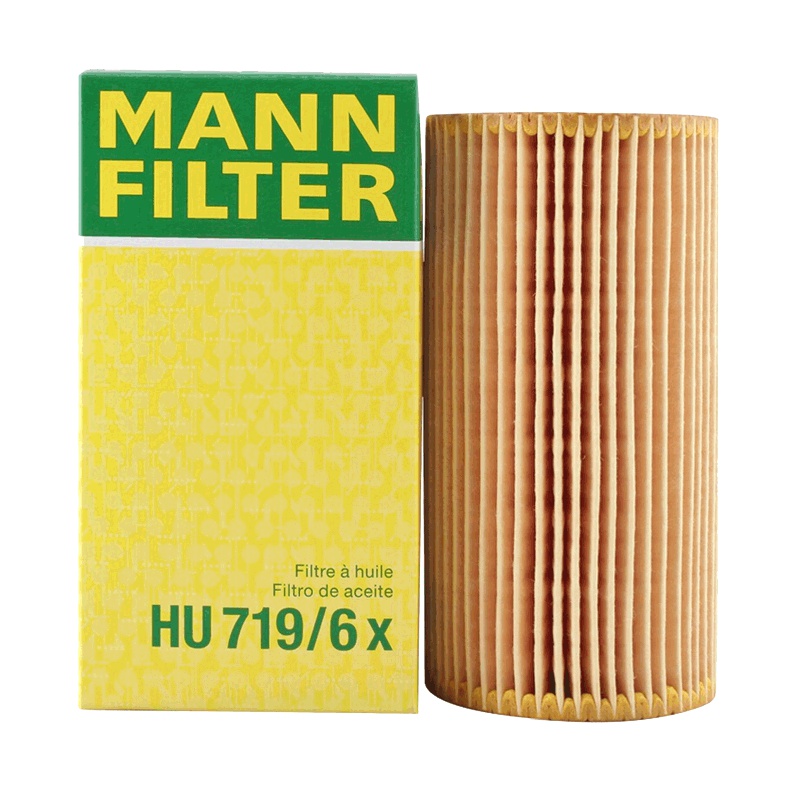 曼牌(MANN)机滤HU719/6X适配高尔夫6 R/尚酷3/奥迪A3/A4/A6L/TT