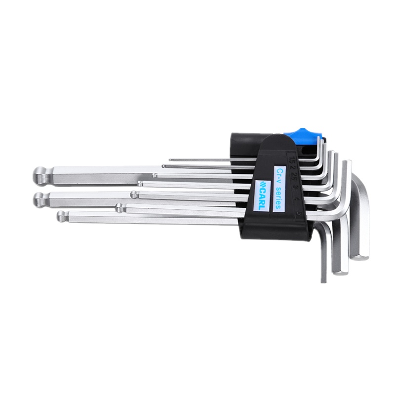 9件套加长球头内六角扳手