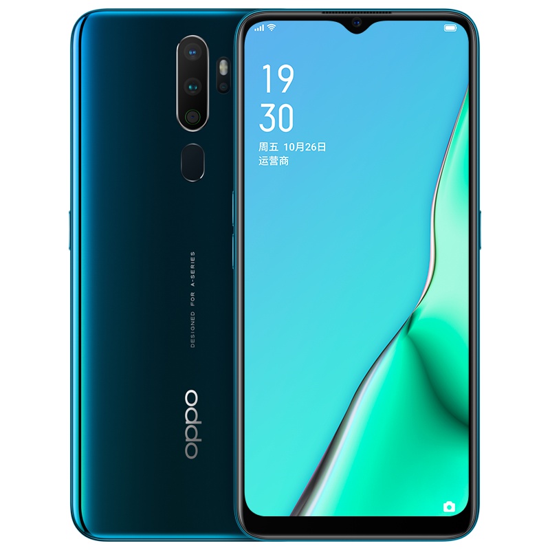 OPPO A11x 湖光绿 8G+128G 4800万超清四摄 5000mAh大电池 双立体声扬声器 全面屏拍照游戏智能手机
