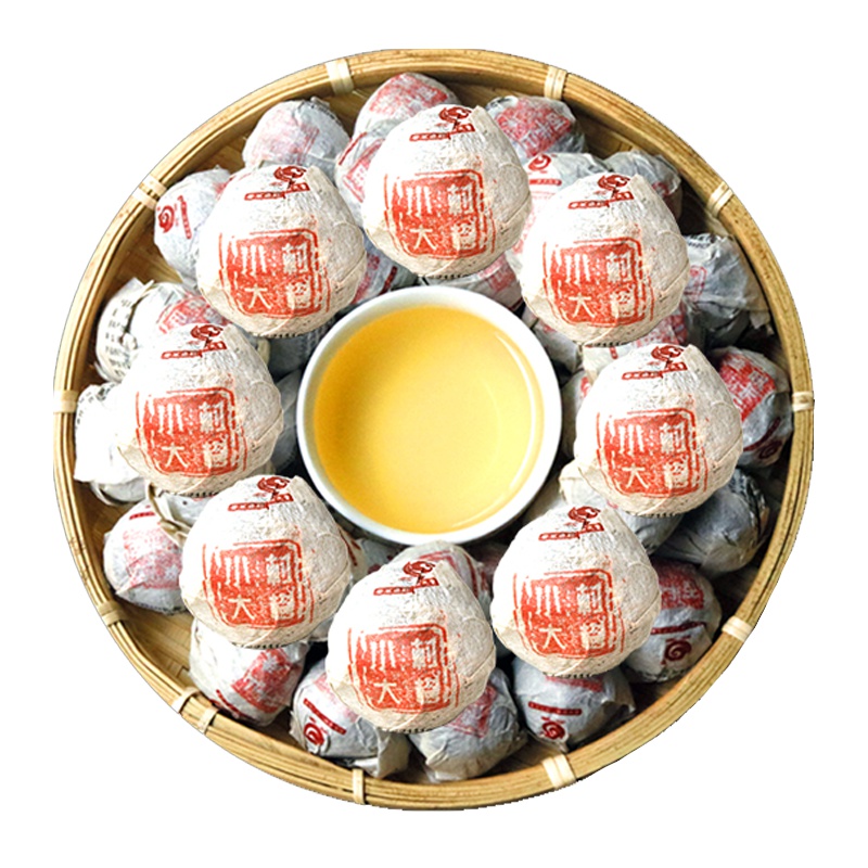 2018年 云章 龙珠系列 小村大树 生茶 临沧普洱茶 云南茶叶 龙珠 小沱茶 单颗 茶窝茶叶