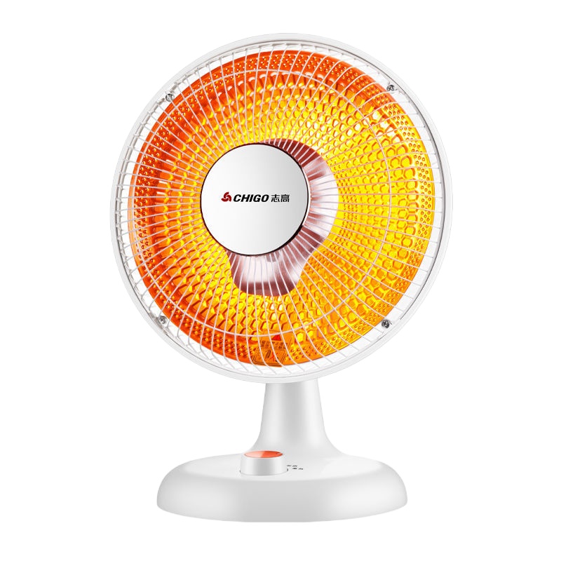 志高(CHIGO)取暖器小太阳可伸缩升降电暖器 摇头暖手暖脚两档调温防烫安全供暖器 ZNT-YT802M