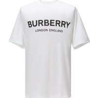 博柏利 BURBERRY T恤 字母徽标棉质8026017 男士T恤