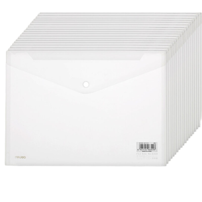 透明文件袋(6个装)
