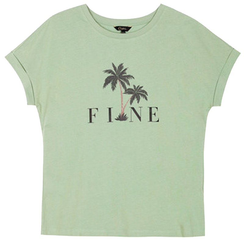 【专柜同款】拉夏贝尔宽松短袖女学生ins潮2020新款夏季显瘦韩版时尚圆领印花纯色T恤30092823