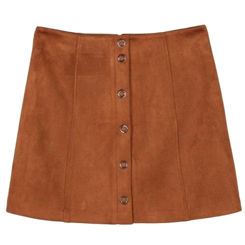 拉夏贝尔半身裙秋高腰修身复古a字裙百搭一步裙时尚裙子30084303