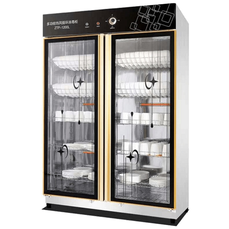消毒柜商用餐饮双门不锈钢餐具碗柜立式大容量餐厅保洁柜