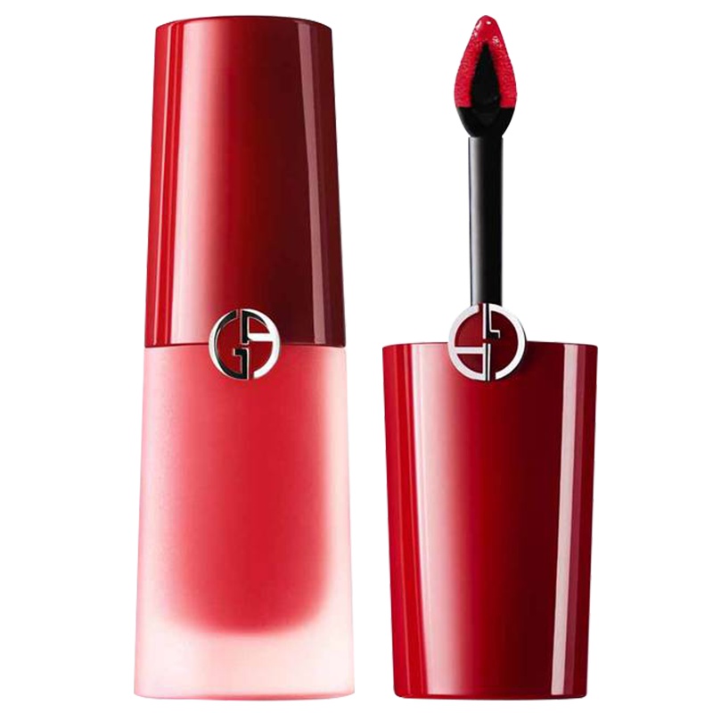 阿玛尼(ARMANI)口红唇膏 雪雾粉「小胖瓶」3.9ml #407 /色泽持久 轻盈无重 一抹哑致贴服