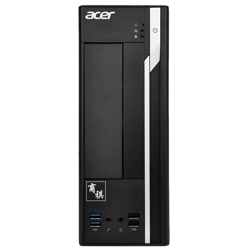 宏碁(acer) 商祺SQN4670 台式机家用商用办公电脑主机酷睿八代六核I5-8400 8G 1T GT720/2G独显